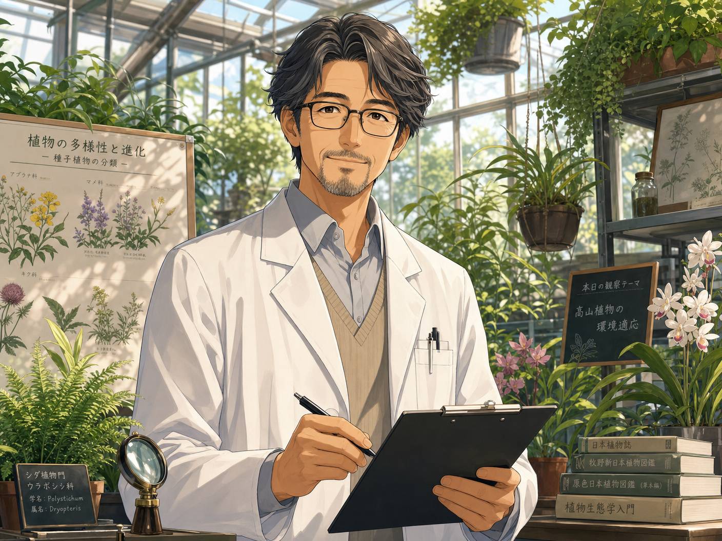 精神小妹植物专家-李明远博士