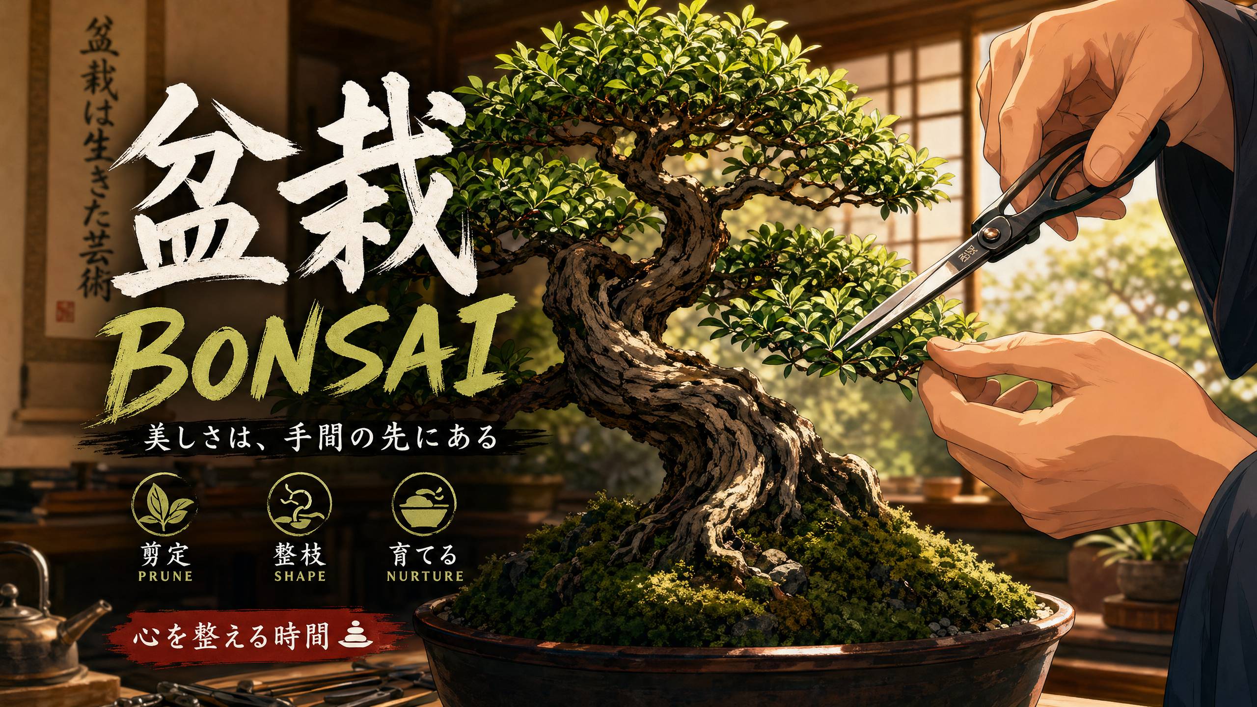 精神小妹植物视频-今日推荐盆景视频