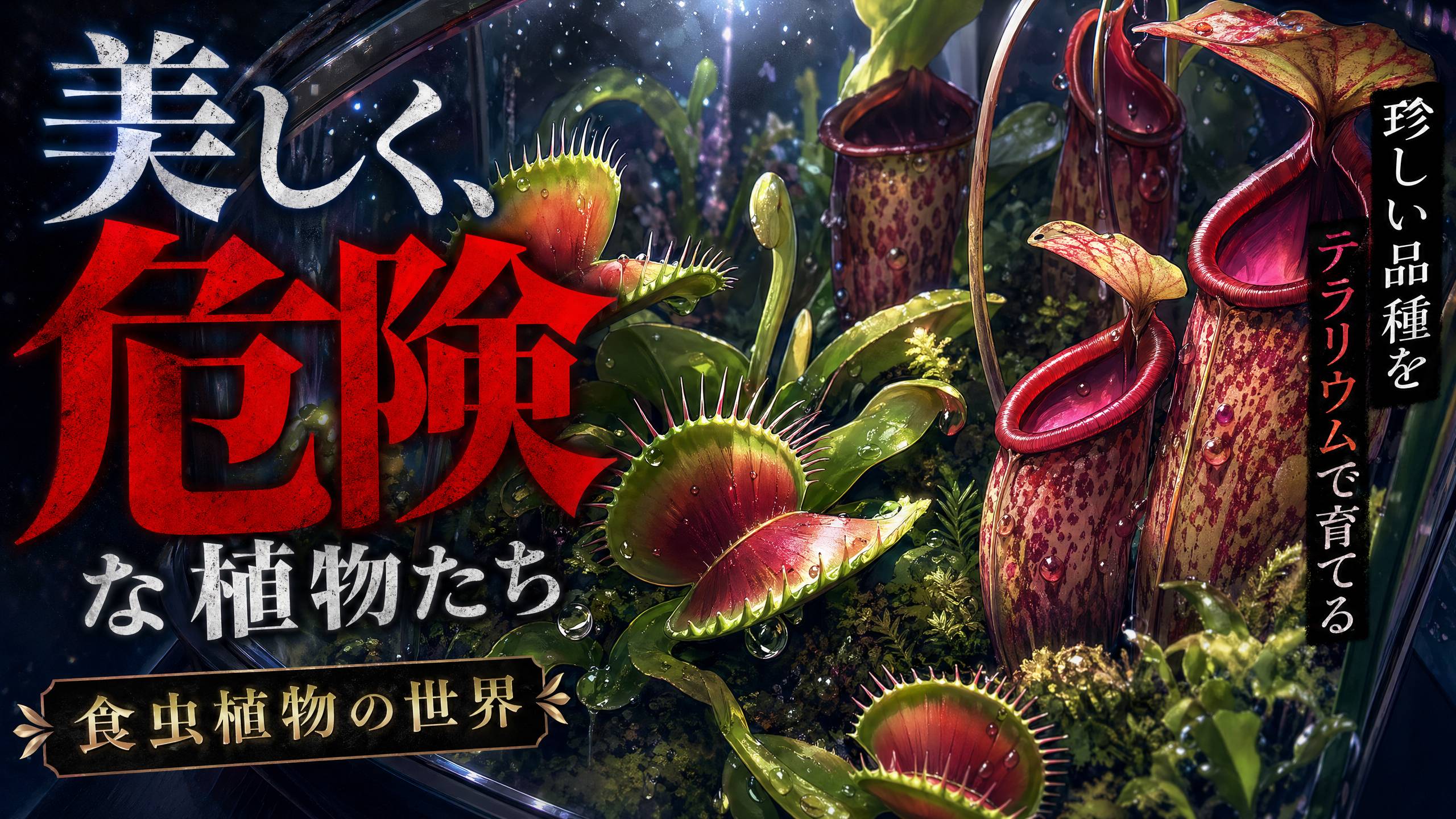 精神小妹植物视频-食虫植物视频展示